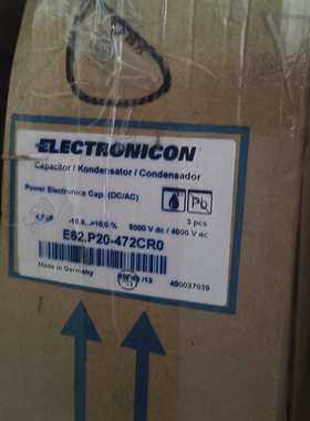 ELECTRONICON电容 E62.P20-472CR0 4000vac 5000vac 4.7uf 尹凯基