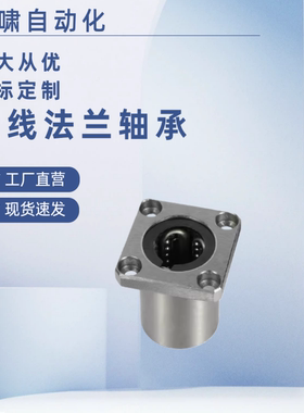 LHFSWF/LHFSWMF8 10 12 16 20 25 30 40方法兰直线轴承双衬钢保型