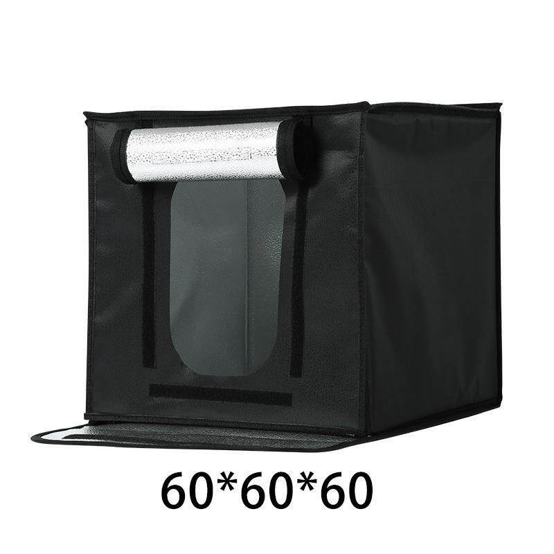 60CM小型迷你摄影棚 补光 拍摄静物便携可折叠简易拍照棚 40CM