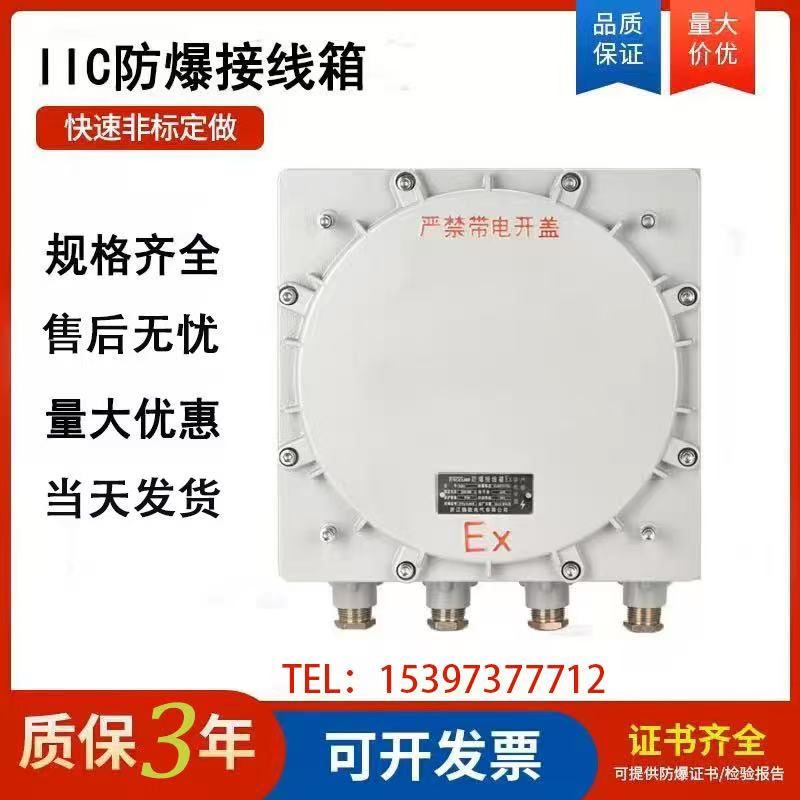 防爆端子箱防爆接线箱EX加厚壳体