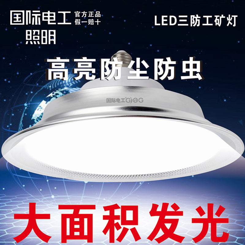 国际电工LED工矿灯防蚊虫防尘灯