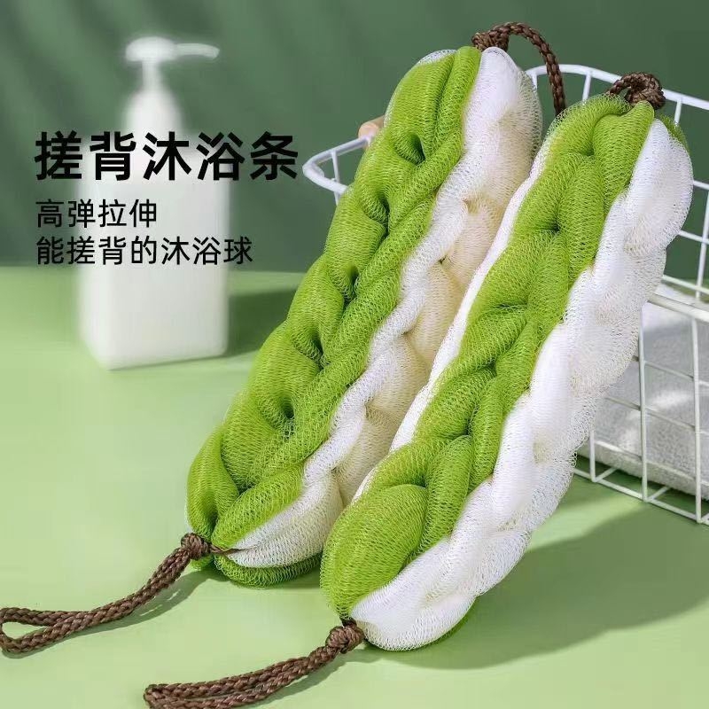 加大加粗拉背条不散搓澡巾大号超柔洗澡沐浴搓背神器洗浴用品浴球