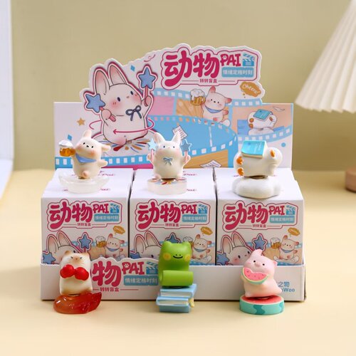 森之物动物pai情绪定格时刻盲盒
