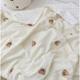 小被子安抚豆豆绒毛毯 新生婴儿豆豆毯纯棉纱布盖毯宝宝空调被四季