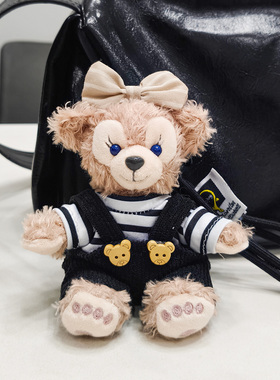 雪莉玫玫包挂件雪莉甜心玩偶钥匙扣蝴蝶结背带裤潮玩包挂礼物