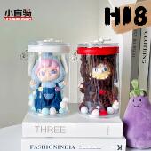 小盲骑新款 H18小罐罐娃包小茄子土豆毛绒玩偶收纳挂袋防尘圆筒包