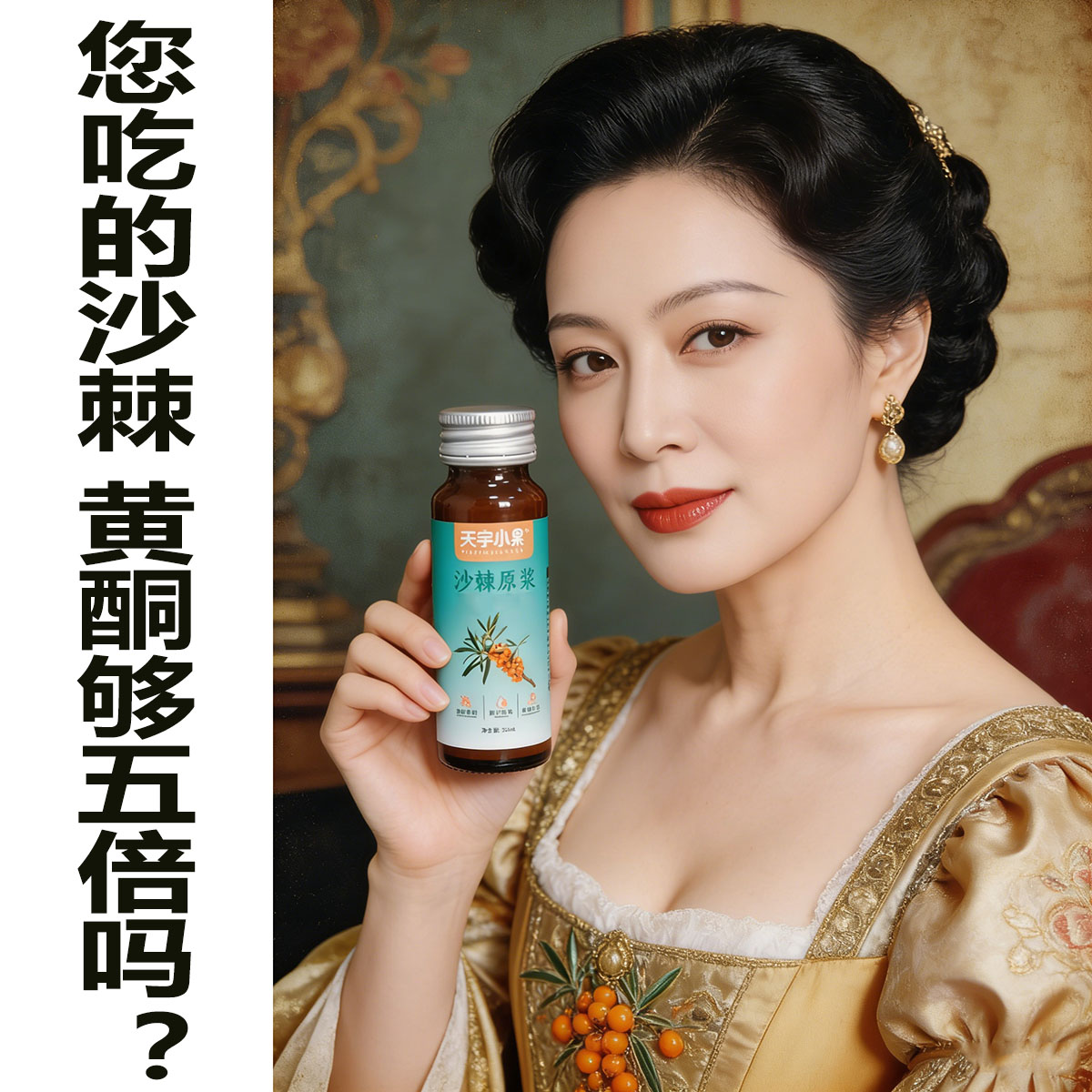 蒙草小果沙棘原浆官方旗舰店正品图片