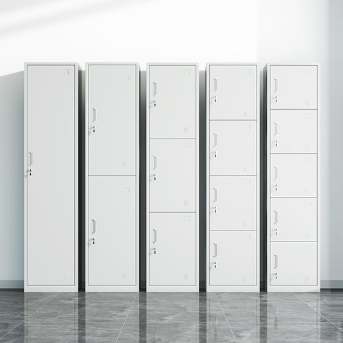 单门更衣柜办公室带锁员工储物柜