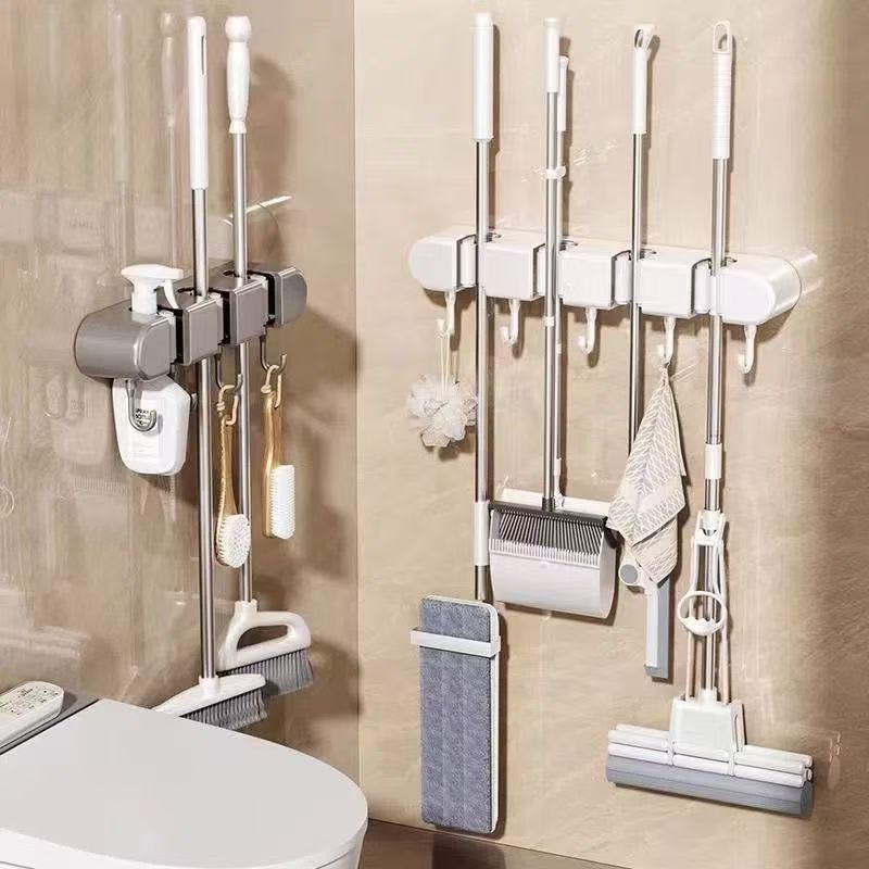 拖把壁挂夹扫布挂钩免打