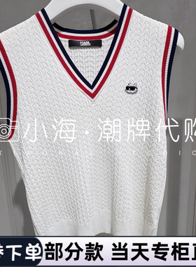 可议价KARL LAGERFELD卡尔拉格斐2025秋冬针织衫M26L2118100 1390
