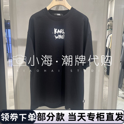 可议价KARL LAGERFELD卡尔拉格斐2025春夏T恤衫M22C1706999 1190