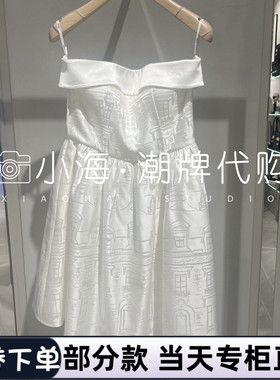 可议价KARL LAGERFELD卡尔拉格斐2025春夏连衣裙M22L1350100 5990