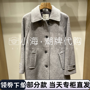 可议价 BEANPOLE滨波国内专柜代购2025秋冬长大衣BF5Y30C132 5590