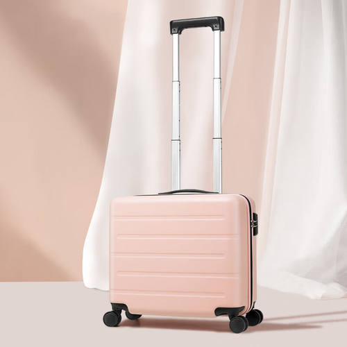 极速米拉达轻便拉杆箱18u英寸淡山茱萸粉小行李箱男女旅行箱登机