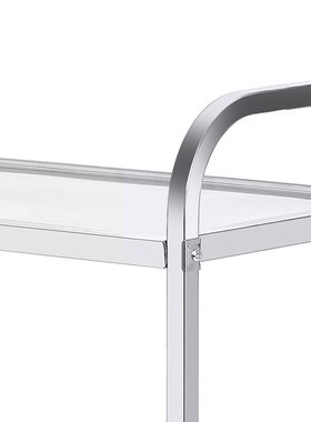 极速AEY不锈钢移动送餐车三层酒水车车厨K房推车置物架茶水快餐酒