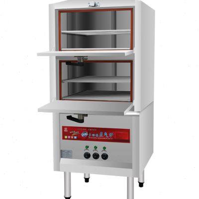 极速海鲜蒸柜商用电蒸箱燃气蒸柜炖汤机蒸饭蒸R菜柜酒店饭店多功