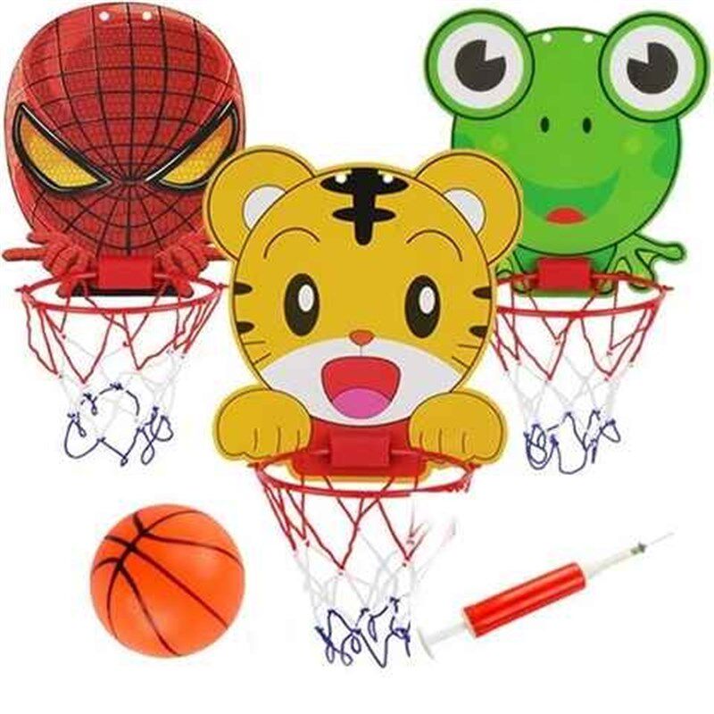 极速网兜活动门上投篮架房间小篮板儿童架悬挂Q式户外训练篮球板