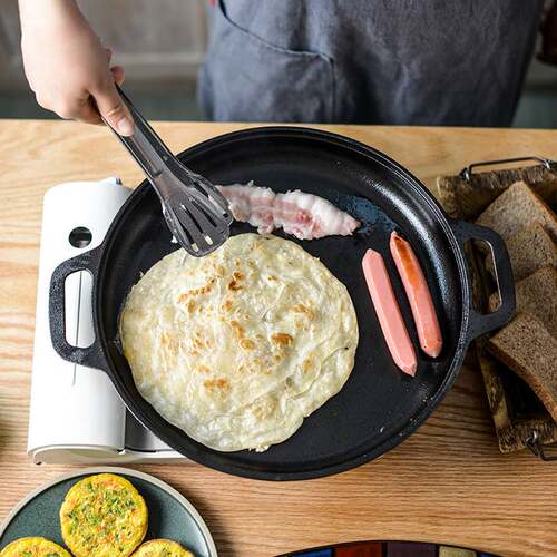 新品加厚平底锅铸铁锅烙饼锅不沾锅煎锅鏊子家P用摊煎饼果子锅工