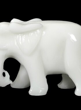 新品包邮天然阿富汗玉大象摆w件家居客厅玄关酒柜书桌办公室装饰