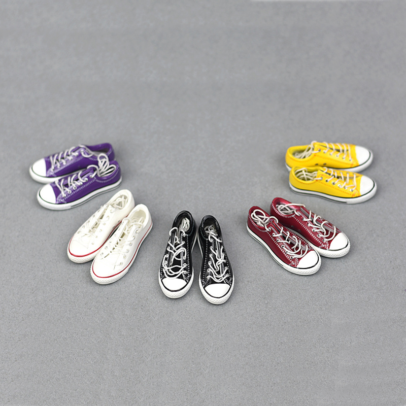 极速1/6 Casual  Shoeps Sneakers for BJD Doll Accessories 4.5