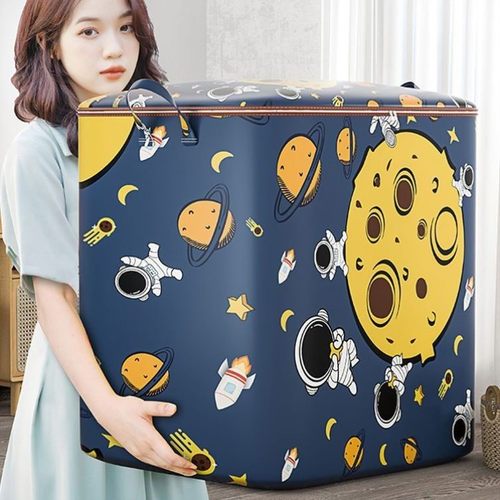 极速巨无霸衣服收纳袋防尘防潮被子整理袋脏衣篮S宿舍搬家箱可手