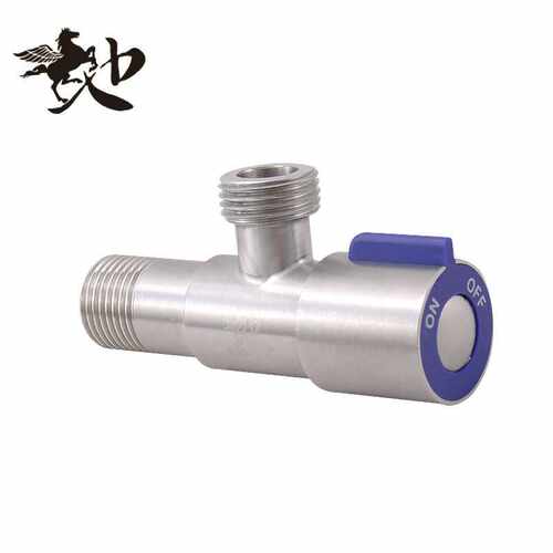 201不锈钢三角阀冷热水铜角阀 三角阀 热水器止水阀开关防暴 防裂