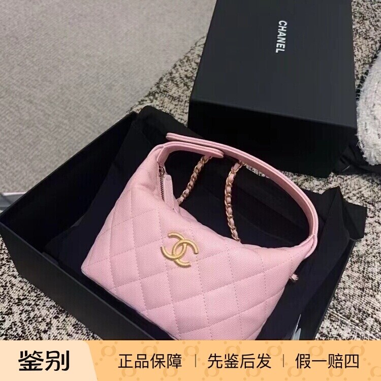 Chanel香奈儿25P新款樱花粉包