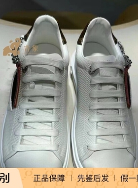 LV/路易威登2025新款女鞋白色小牛皮Time Out运动鞋板鞋1AHOFT