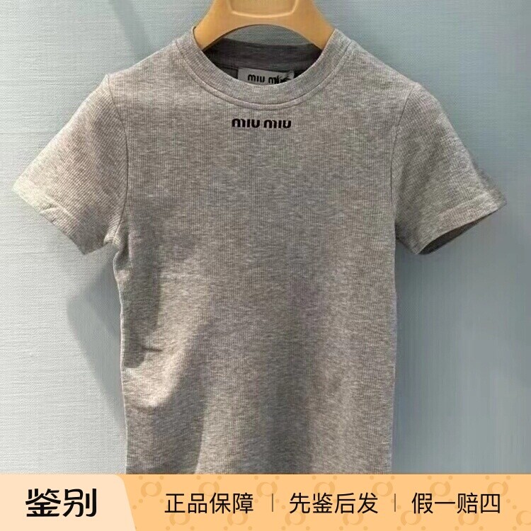 MiuMiu/缪缪短袖T恤上衣