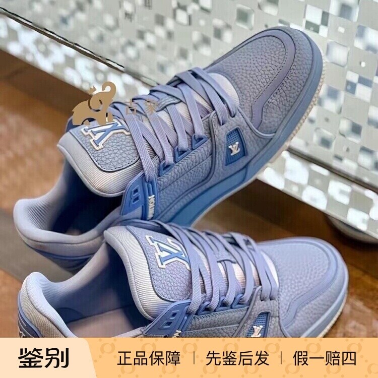 LV路易威登牛皮革运动鞋板鞋