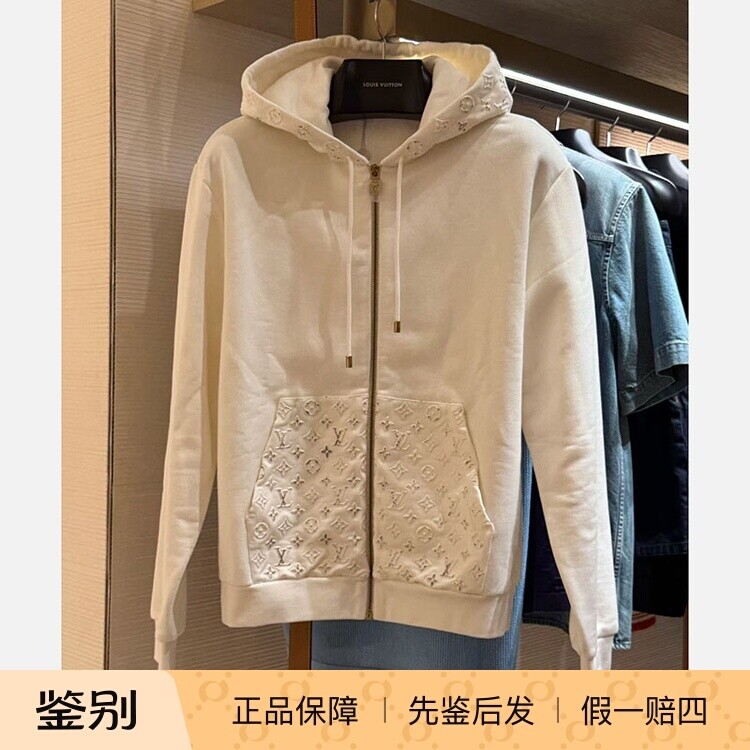 LV路易威登男装连帽拉链卫衣