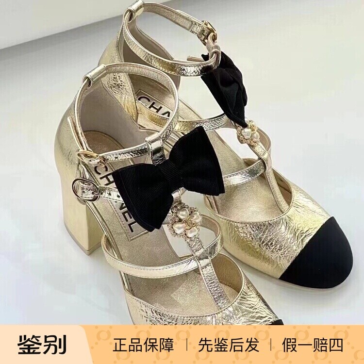 Chanel香奈儿24S新款蝴蝶结凉鞋