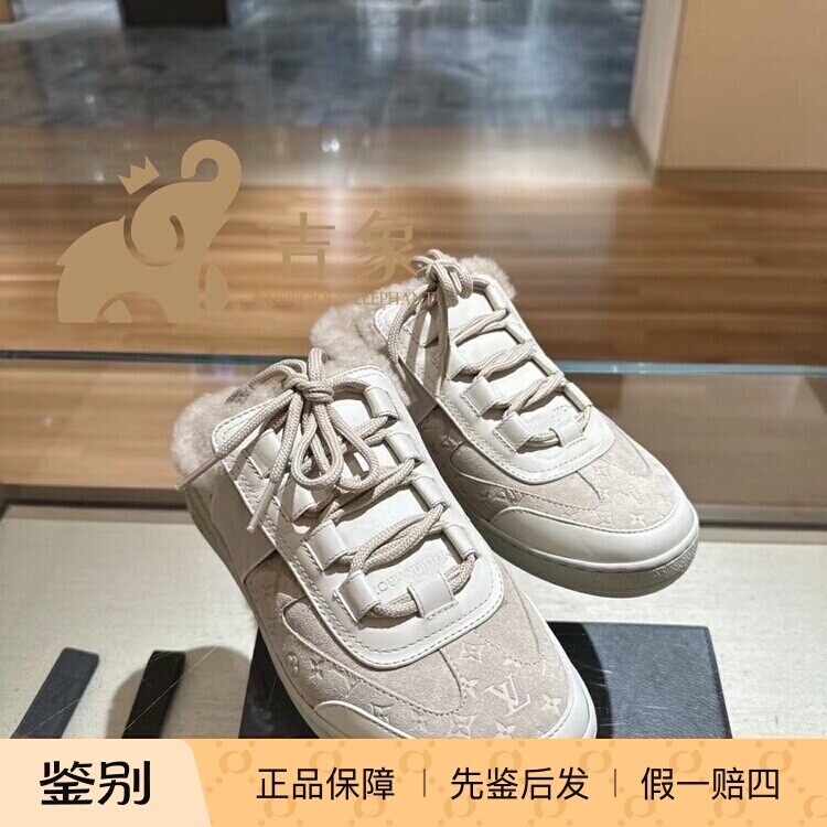 路易威登23新款女鞋露跟运动鞋