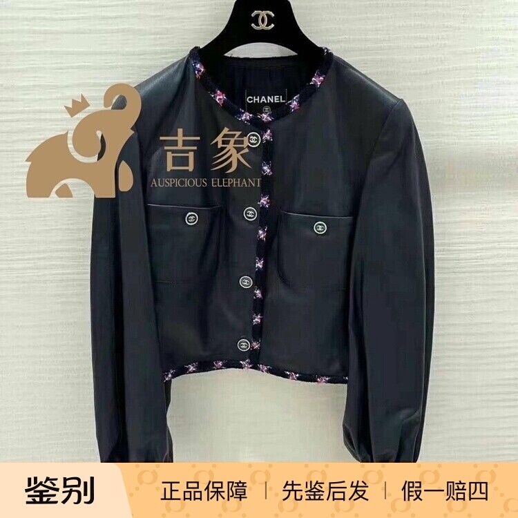 新款黑色皮衣夹克外套