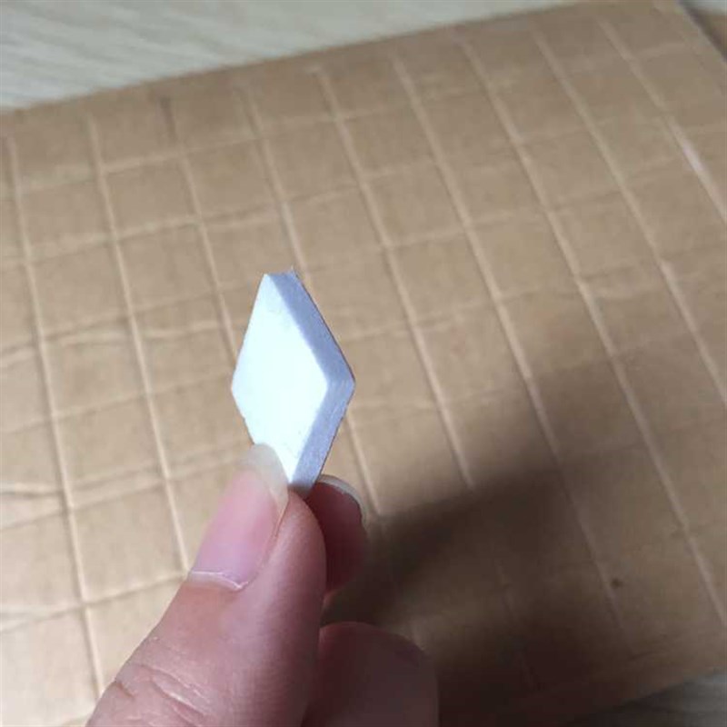 速发厚张白色海绵单面胶双面胶带 泡贴泡棉胶沫垫片可切黑冲型