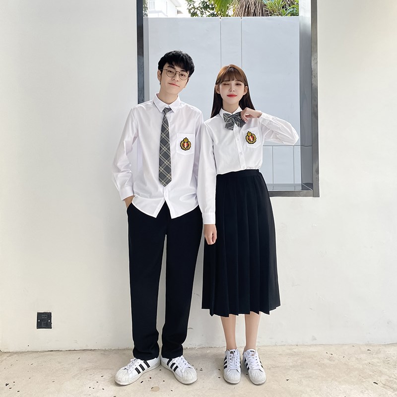 速发演出服班服运动会学服风初中高中学生合业季毕唱朗诵校院套装