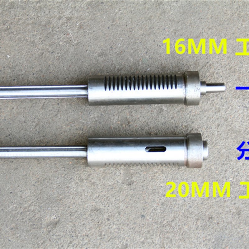 速发16MM Z516主轴套筒 台钻主轴总成 台式钻床配件主轴花键轴套