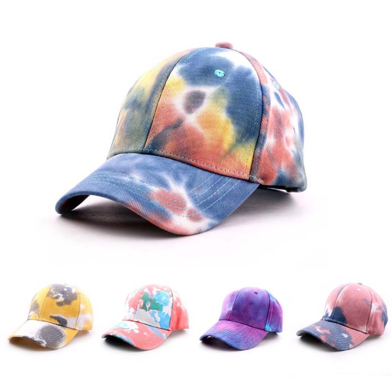 速发2022  Tie Dye Bas baeCap sumr eWo d Lov rs C