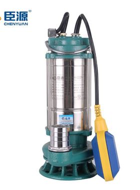 速发05220V不锈钢潜水泵 水泵农用抽污泵 污水泵家用排水.泵灌溉