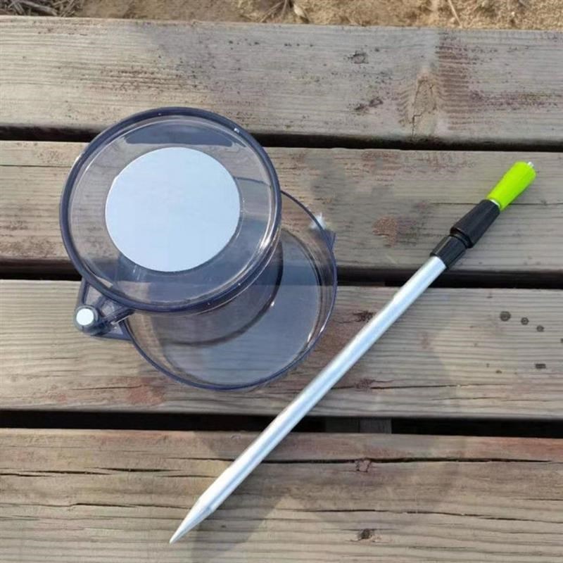 速发插用拉饵盘迷你全磁饵料盘料饵盘钓箱钓椅通磁饵盘开饵盆地强