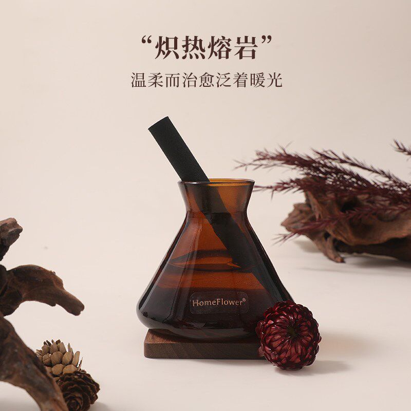 速发香薰空瓶玻璃藤条扩香棒家用卧室内香氛高级感摆件玄关创意扩
