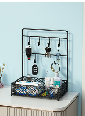 速发纳口收盒摆件入户进门挂架玄关收纳门饰品置物架