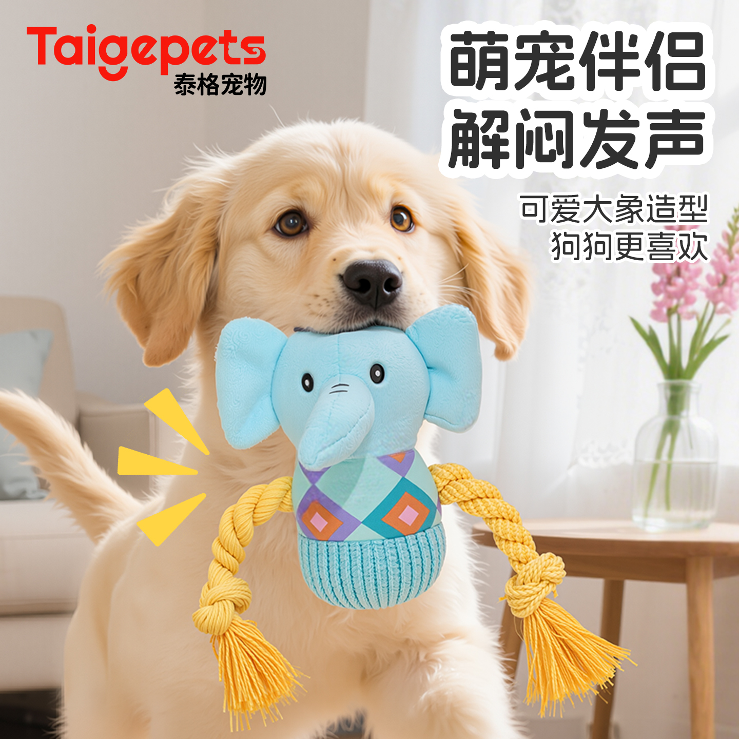 狗狗发声耐咬磨牙解闷玩具