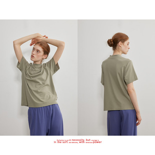 宽松t恤 小高领短袖 piisure 4.2新