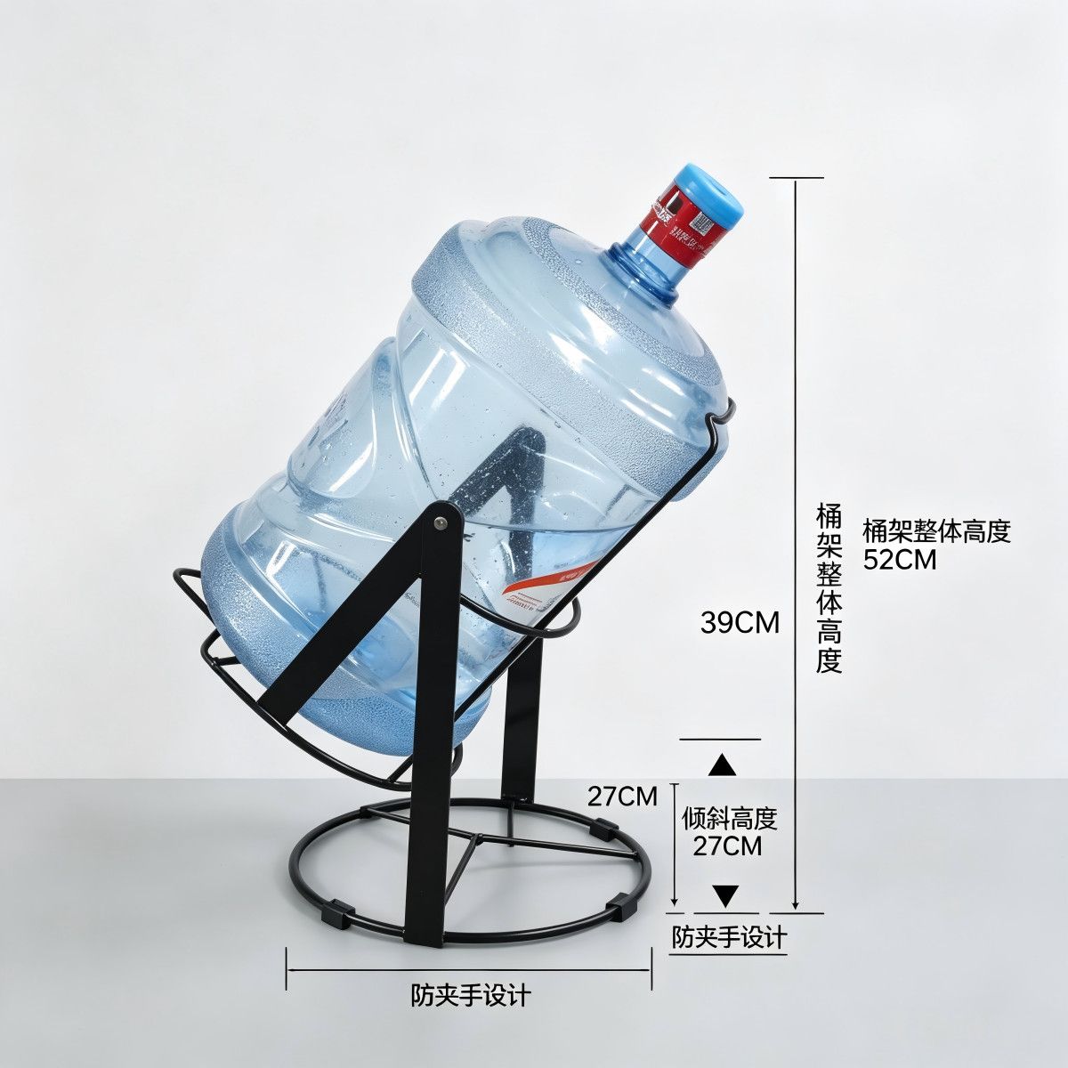 桶装水放置架简易倒水神图片