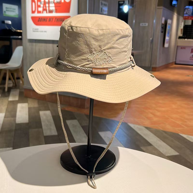 夏季渔夫帽登山防晒户外