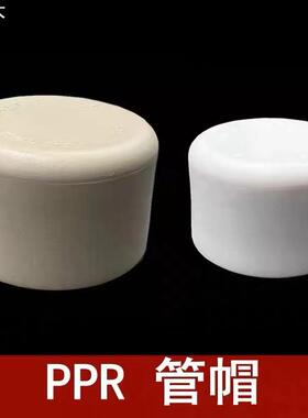 联塑灰色PPR给水管帽(管堵) 16-160mm管帽白色PPR广东联塑PPR管帽