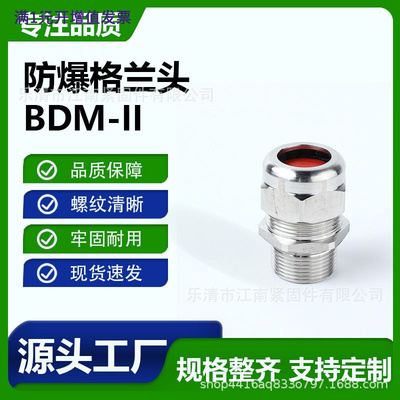 防爆格兰头BDM-II填料函密封夹紧