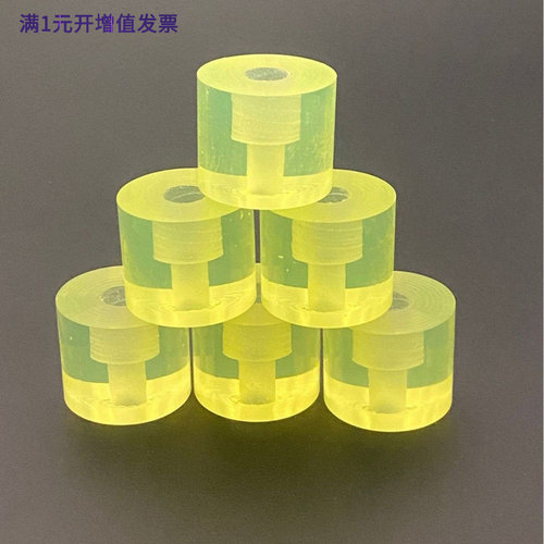 聚氨酯胶头柱空心PU棒沉头孔M2M3