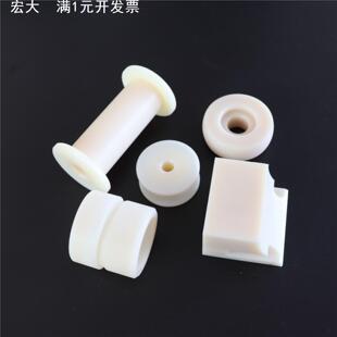 注塑加工耐磨尼龙制品塑料轴套滑块各种异形垫块尼龙加工件